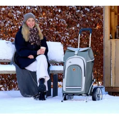 Boodschappen Trolleys|Reistrolleys>Andersen Royal Shopper Hydro 2.1 grey