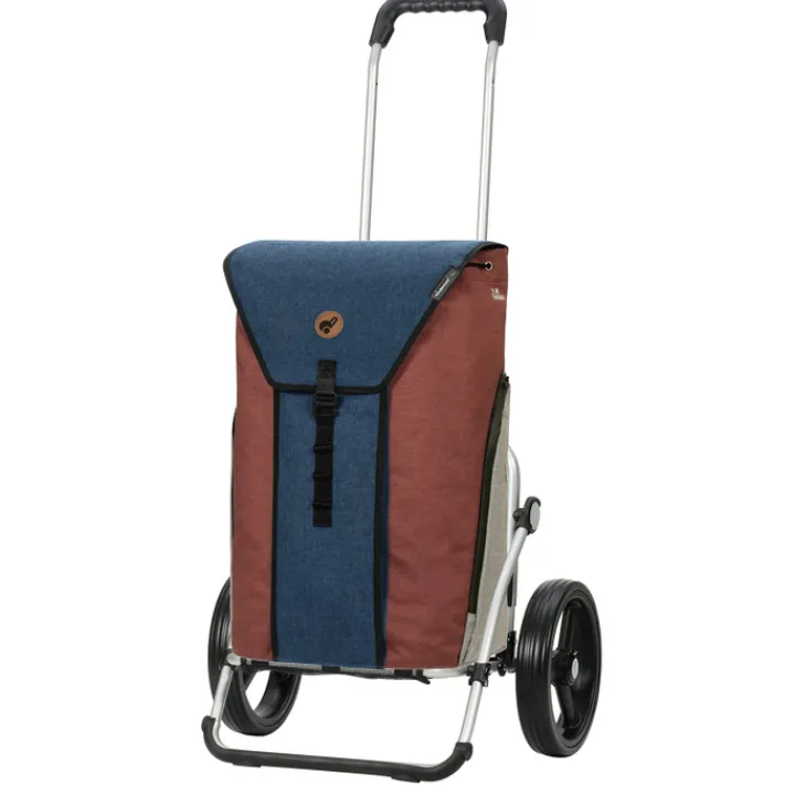 Boodschappen Trolleys|Reistrolleys>Andersen Royal Shopper Oli.P 2.0 blue