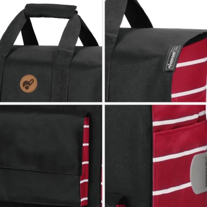 Boodschappen Trolleys|Reistrolleys>Andersen Scala Shopper Jella red