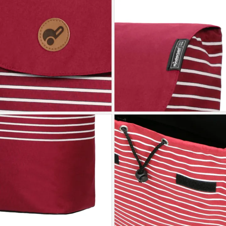 Boodschappen Trolleys|Reistrolleys>Andersen Scala Shopper Tilde red