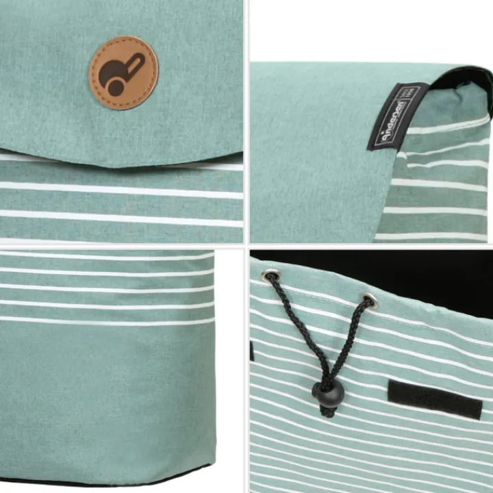 Boodschappen Trolleys|Reistrolleys>Andersen Unus Shopper Fun Tilde mint