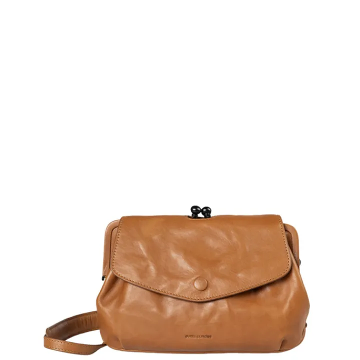 Crossbody|Clutches>Aunts & Uncles Grandma's Luxury Club Mrs. Madeline Crossbody caramel