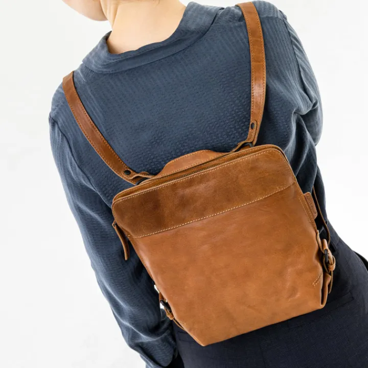 Handtassen|Crossbody>Aunts & Uncles Mrs. Crumble Cookie Backpack multi. caramel
