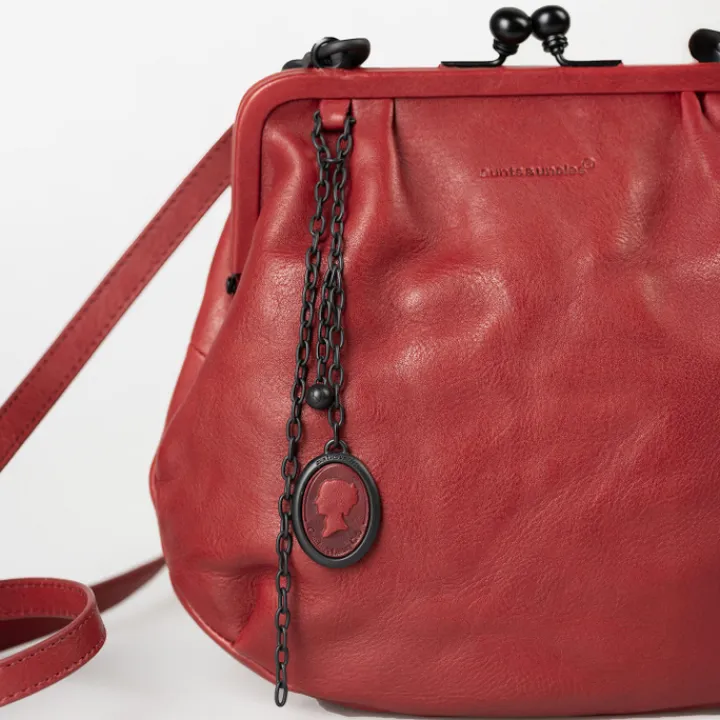 Crossbody|Clutches>Aunts & Uncles Mrs. Fortune Cookie intense rust