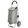 Boodschappen Trolleys|Reistrolleys>Beagles Alberic Shopping Trolley silver