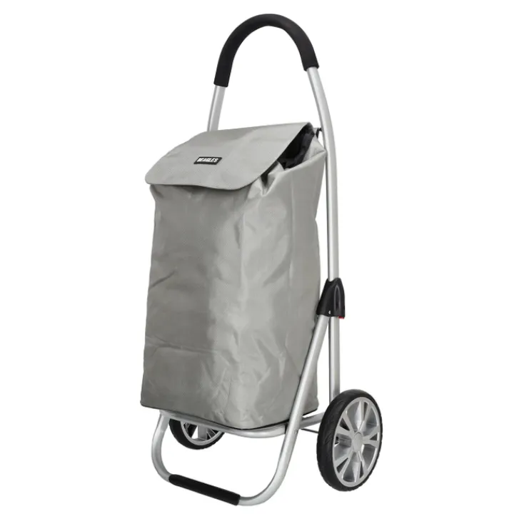 Boodschappen Trolleys|Reistrolleys>Beagles Alberic Shopping Trolley silver