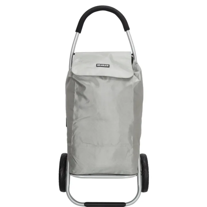 Boodschappen Trolleys|Reistrolleys>Beagles Alberic Shopping Trolley silver