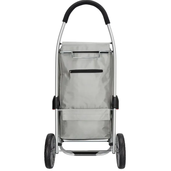 Boodschappen Trolleys|Reistrolleys>Beagles Alberic Shopping Trolley silver