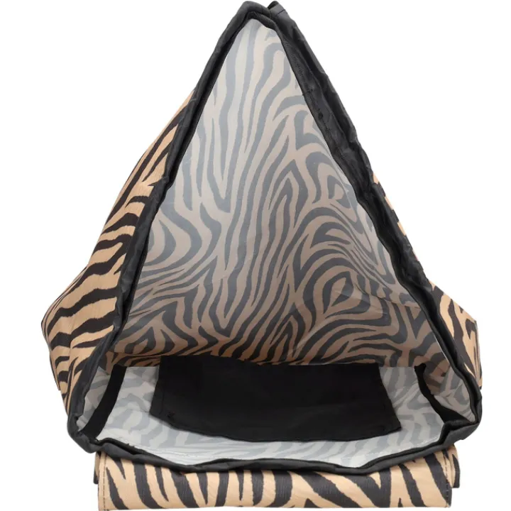 Boodschappen Trolleys|Reistrolleys>Beagles Alberic Shopping Trolley zebra brown