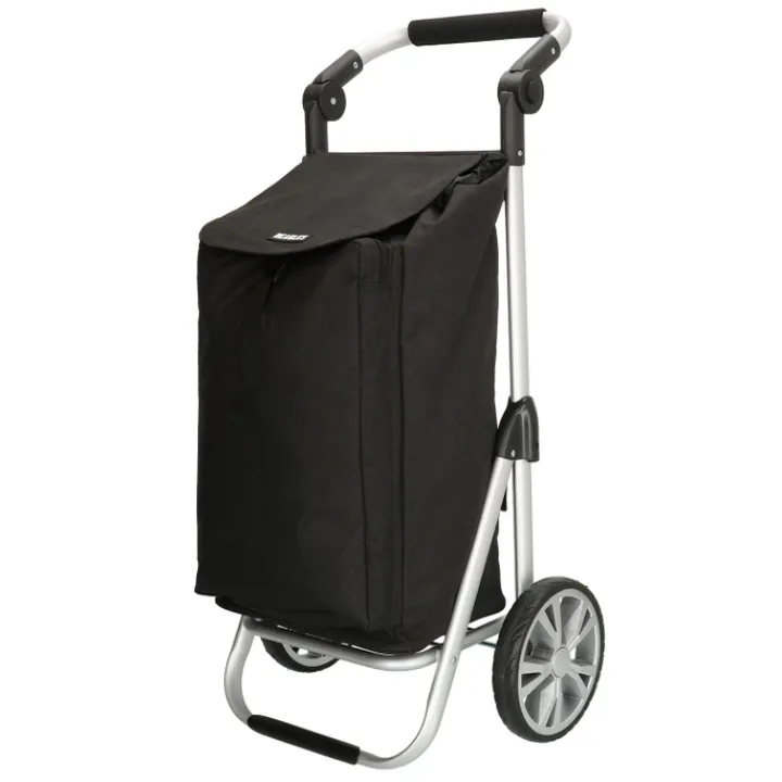 Boodschappen Trolleys|Reistrolleys>Beagles Alberic Strollex Boodschappentrolley zwart