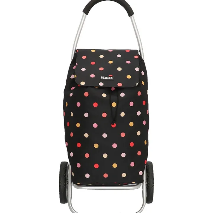 Boodschappen Trolleys|Reistrolleys>Beagles Boodschappen Trolley multi stip