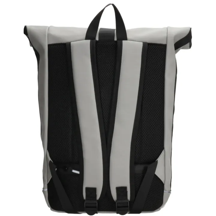 Heren Rugzakken|Dames Rugzakken>Beagles Originals Rolltop Rugtas Waterproof 15.6" licht grijs