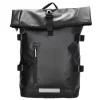 Dames Rugzakken|Schoolrugzak>Beagles Originals Tokyo Rolltop Rugtas Waterproof 15,6" zwart