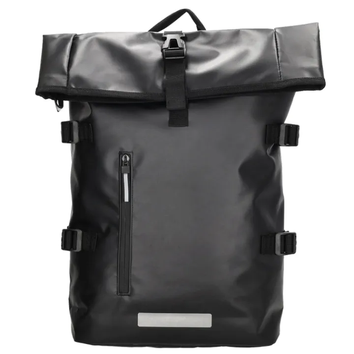 Dames Rugzakken|Schoolrugzak>Beagles Originals Tokyo Rolltop Rugtas Waterproof 15,6" zwart