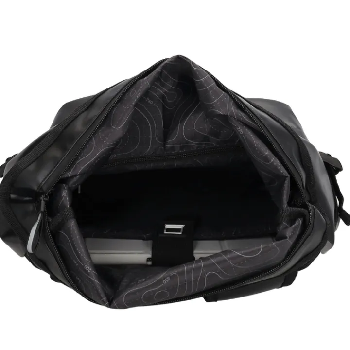 Dames Rugzakken|Schoolrugzak>Beagles Originals Tokyo Rolltop Rugtas Waterproof 15,6" zwart