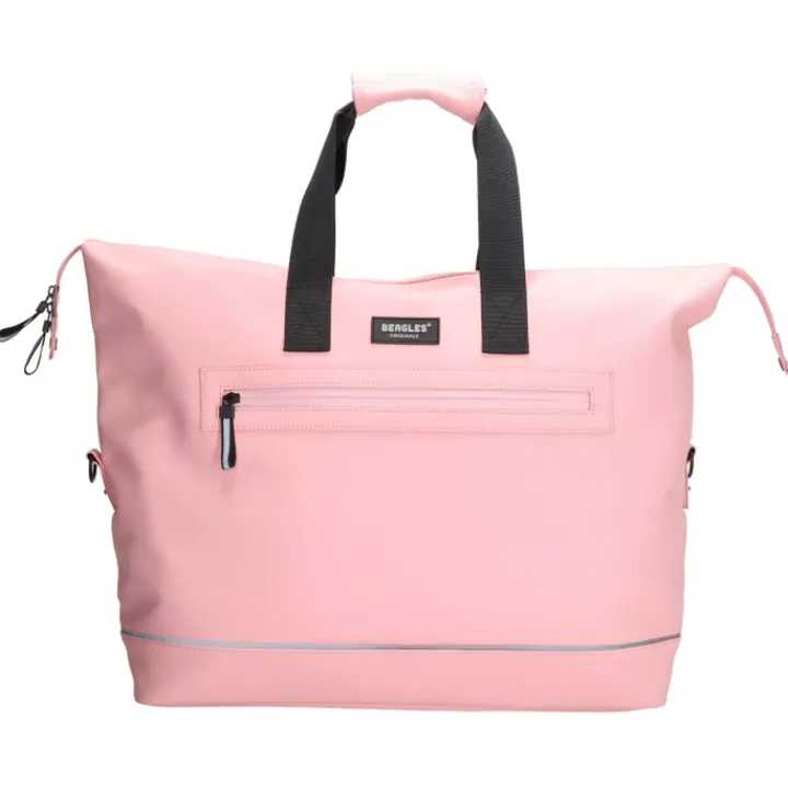Heren Reistassen|Dames Reistassen>Beagles Originals Weekendtas Reistas Waterproof roze