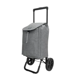Boodschappen Trolleys|Reistrolleys>Beagles Shop & Go Cartease Boodschappentrolley donkergrijs