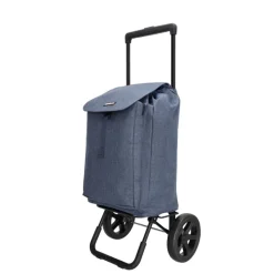 Boodschappen Trolleys|Reistrolleys>Beagles Shop & Go Cartease Boodschappentrolley blauw