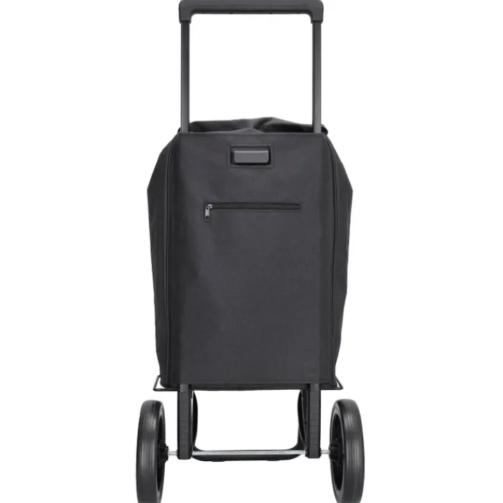 Boodschappen Trolleys|Reistrolleys>Beagles Shop & Go Cartease Boodschappentrolley zwart