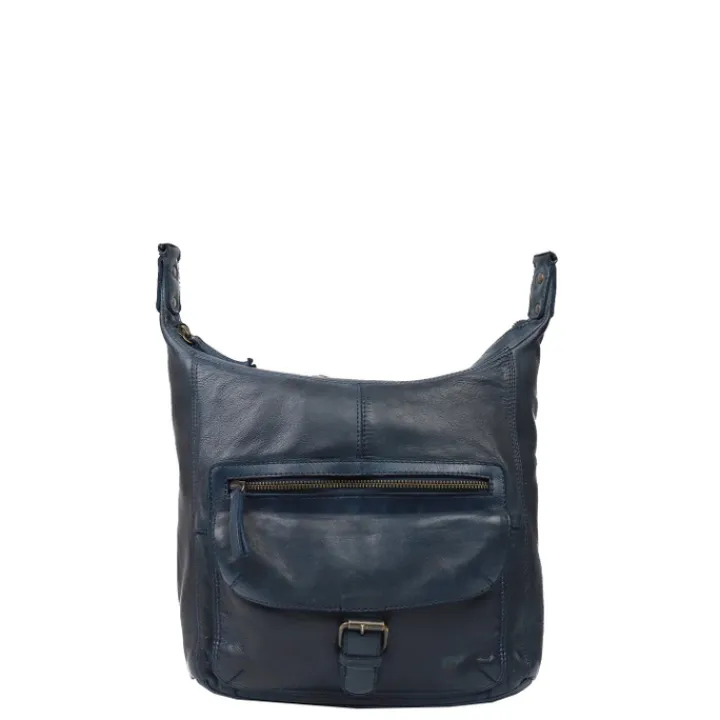 Schoudertassen|Damestassen>Bear Design Anna Schoudertas blue