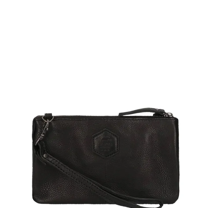 Damestassen|Clutches>Bear Design Callisto Pelle Clutch zwart