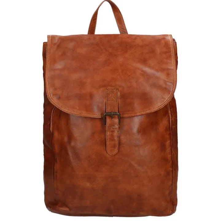 Schoolrugzak|Daypack>Bear Design Cow Lavato Backpack cognac