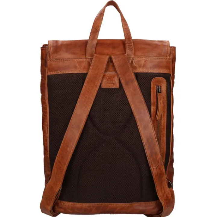 Schoolrugzak|Daypack>Bear Design Cow Lavato Backpack cognac