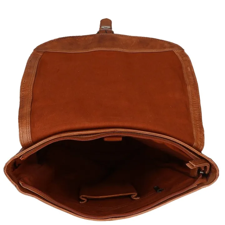 Schoolrugzak|Daypack>Bear Design Cow Lavato Backpack cognac