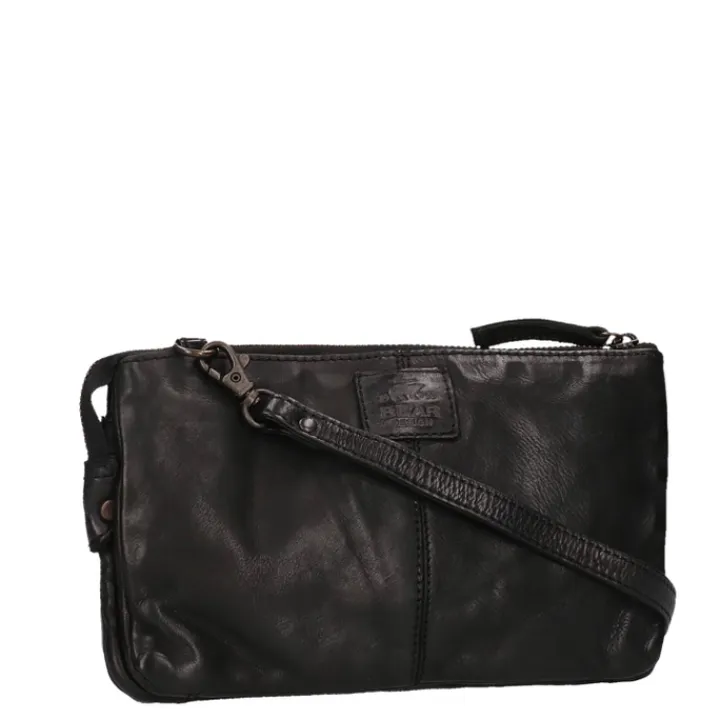 Clutches|Damestassen>Bear Design Cow Lavato Clutch zwart