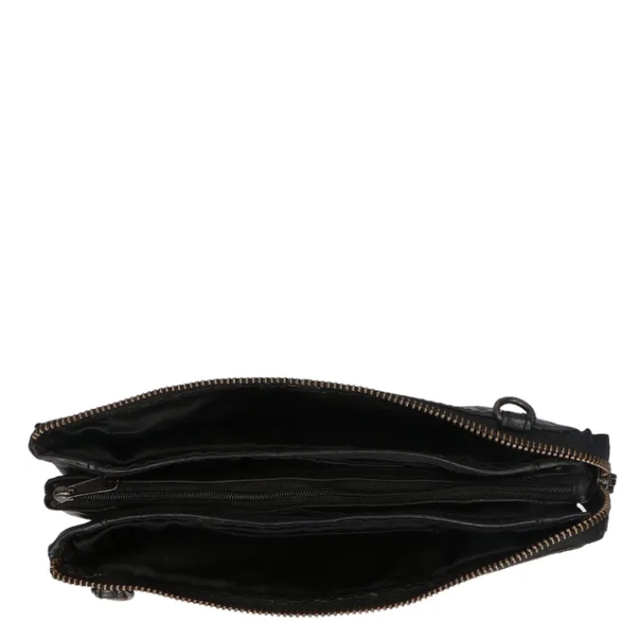 Clutches|Damestassen>Bear Design Cow Lavato Clutch zwart