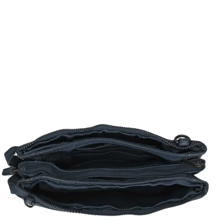 Clutches|Damestassen>Bear Design Cow Lavato Clutch blue
