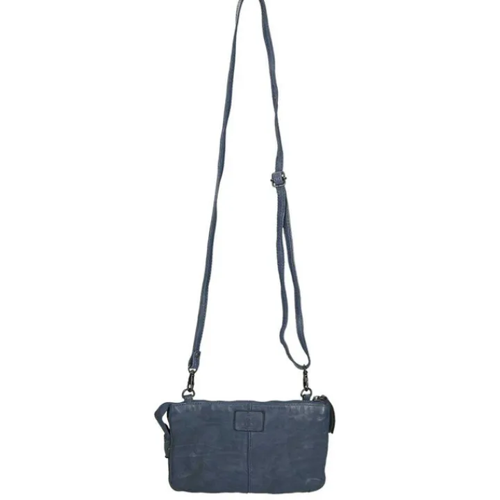 Clutches|Damestassen>Bear Design Cow Lavato Clutch blue