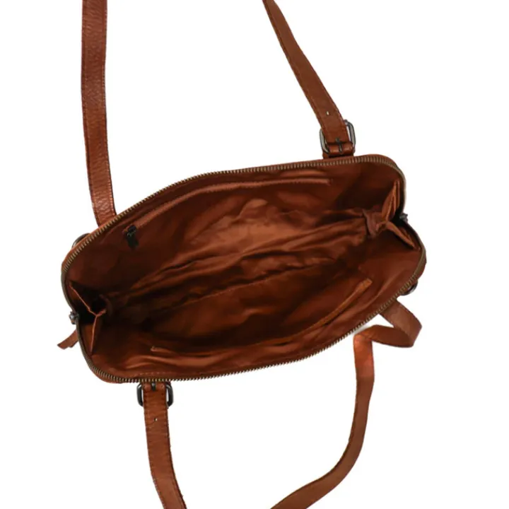 Schoudertassen|Handtassen>Bear Design Daphne Shoulderbag cognac