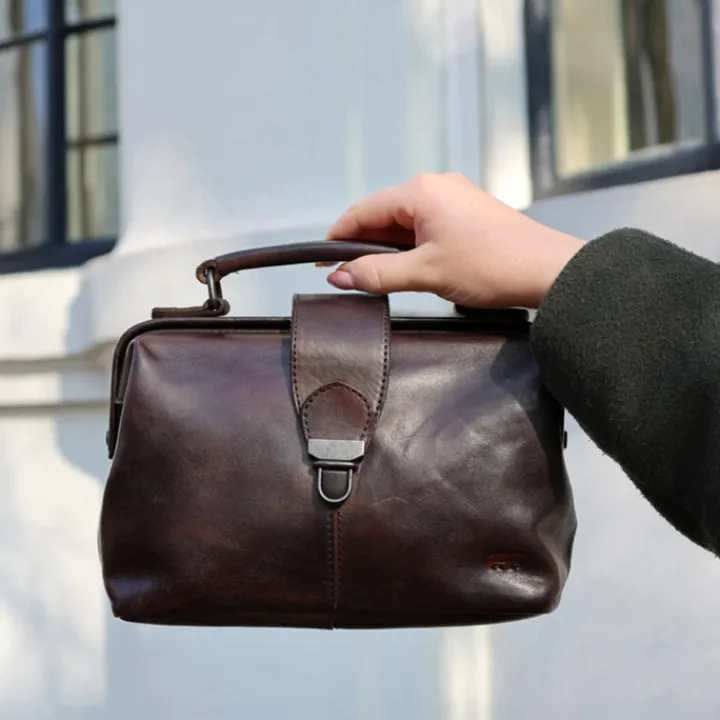 Schoudertassen|Handtassen>Bear Design Julia Doctor's Bag brown