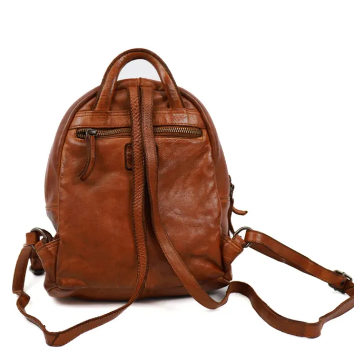 Mini Rugzakken|Kleine Rugzakken>Bear Design Kim Backpack cognac