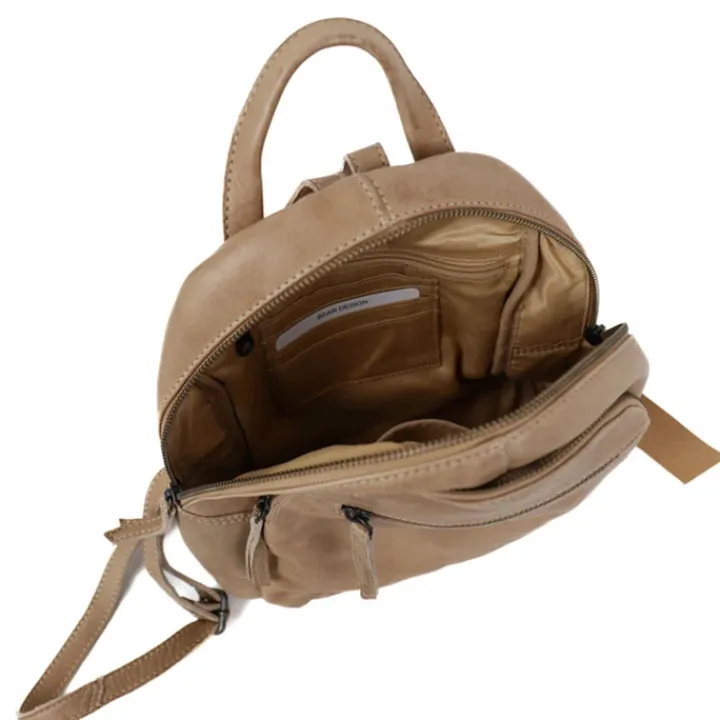 Mini Rugzakken|Kleine Rugzakken>Bear Design Kim Backpack baltic beige