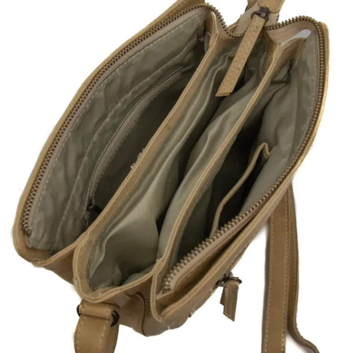 Schoudertassen|Damestassen>Bear Design Miley Shoulderbag baltic beige