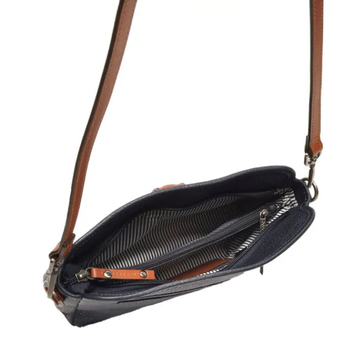Crossbody|Damestassen>Berba Chamonix Crossbody M navy