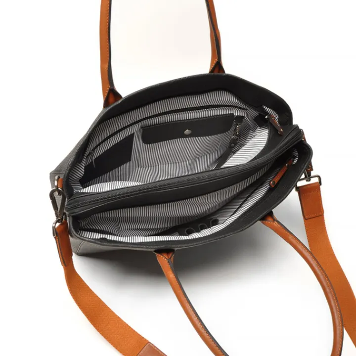 15.6 Inch Laptoptassen|Laptop Schoudertassen>Berba Chamonix Laptopbag 15.6" black