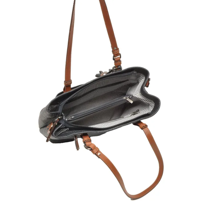 Shoppers|Schoudertassen>Berba Chamonix Shopper navy