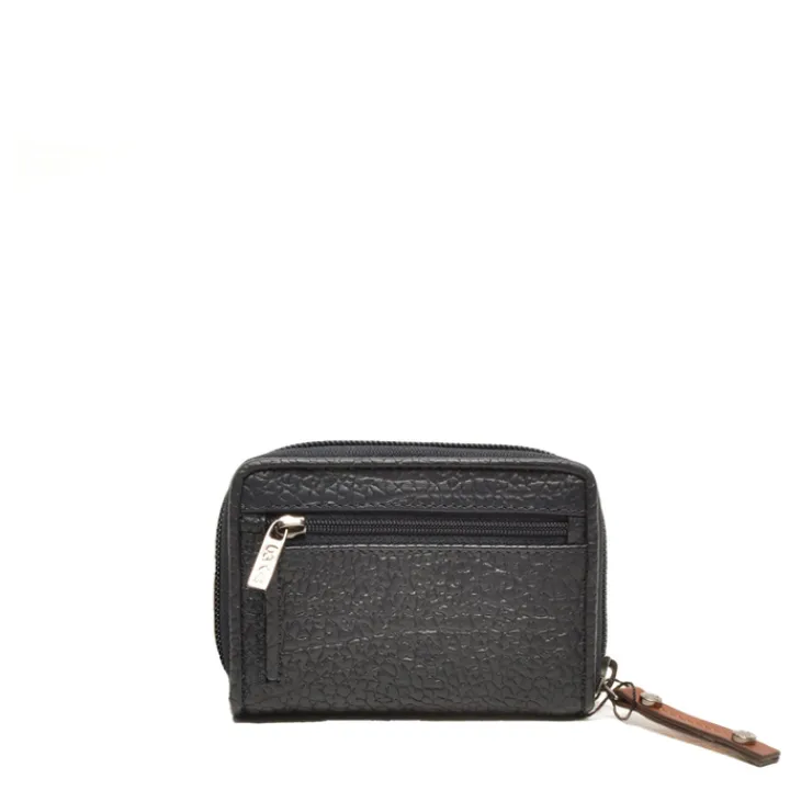 Kleine Portemonnees|Leren Portemonnees>Berba Chamonix Wallet black
