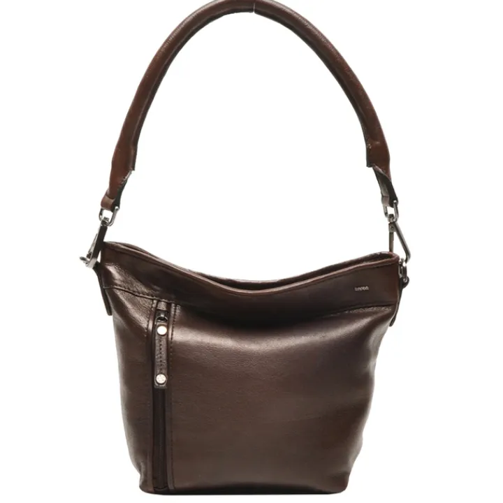 Schoudertassen|Crossbody>Berba Lucca Bucket Small chocolate