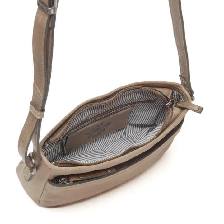 Crossbody|Damestassen>Berba Lucca Crossbody dust