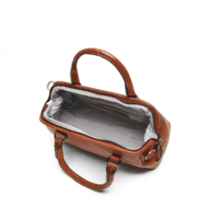 Handtassen|Crossbody>Berba Lucca Doctor's Bag brandy