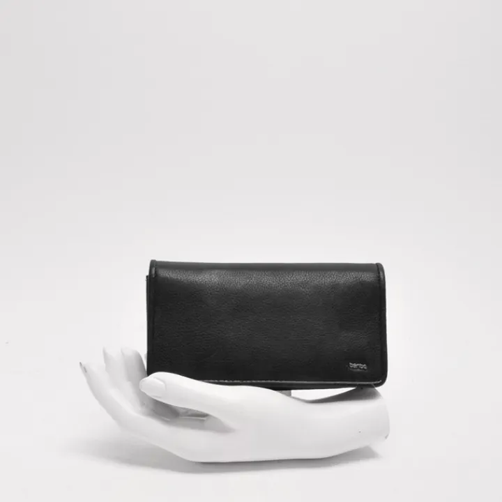 Leren Portemonnees|Heren Portemonnees>Berba Lucca Ladies Wallet L navy