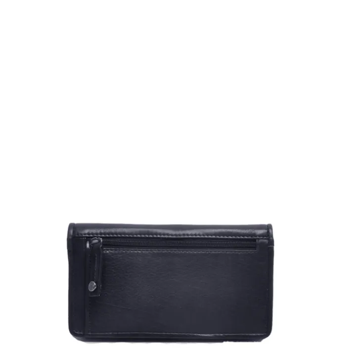 Leren Portemonnees|Heren Portemonnees>Berba Lucca Ladies Wallet L navy