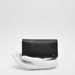 Leren Portemonnees|Heren Portemonnees>Berba Lucca Ladies Wallet L black
