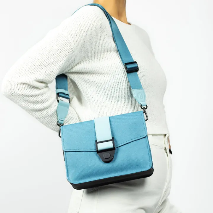 Crossbody|Herentassen>Bold Banana Crossbody M blue breeze