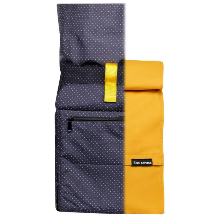 Schoolrugzak|Daypack>Bold Banana Roll Top Backpack yellow beetle