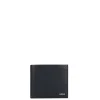 Kleine Portemonnees|Leren Portemonnees>Boss New Crosstown 4CC navy